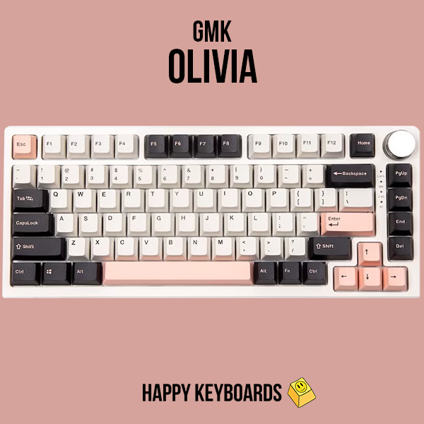 GMK Olivia Keycaps - Happy Keyboards